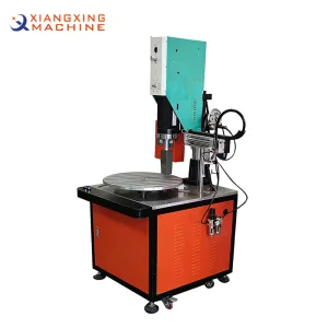 Servo System Rotary Multi-Station Semi-Auto Ultrasonic Plastic Welder for Toy Products Welding