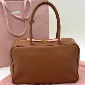 Nueva llegada bolso estructurado para mujer estilo médico de cuero con asa superior, bolso de lujo de vieja escuela para mujer