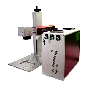Fiber Laser Marking Machine for Engraving Date Code/Label/Logo/Barcode Printing Laser Printer for Metal/Flexible Film Packaging/Pipe