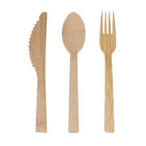 Eco-Friendly Disposable Bamboo Cutlery