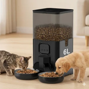 Bpa Free Automatic Pet Feeder 6L