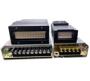 UV Lamp 395nm Mini Fan Cooling UV LED Curing System for Flatbed Printer OCA Optical Glue