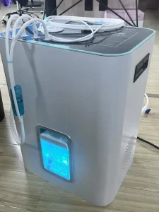 Rubri Hop900 900ml/Min Pem Hydrogen Oxygen Inhalation Machine 99.99% High Purity Touch Screen Auto Water Refill Small H2 Generator for Home Use
