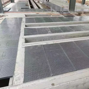 Fiberglass Trench Plate Heavy-Duty for Power Distribution Station Use