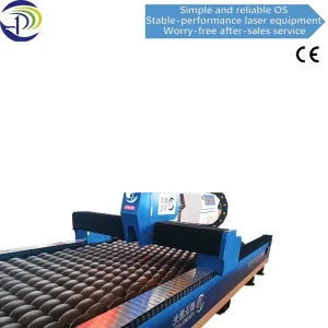 Automotive Sheet Metal Fabrication Cutter Coil Unwinding Laser Cutting System