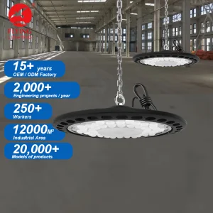 Super Bright High Bay 100w 150w 200w Commercial Lamp Industrial Warehouse Factory UFO Led Highbay Light
