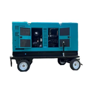 Factory Supply Silent Movable 40kw 50kva Trailer Soundproof Standby Auto Start Intelligent Mobile Diesel Generator Set