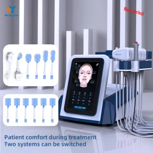 Portable Em Skin Tightening Peface 6 Pads Emrf Facial Lifting Beauty Machine