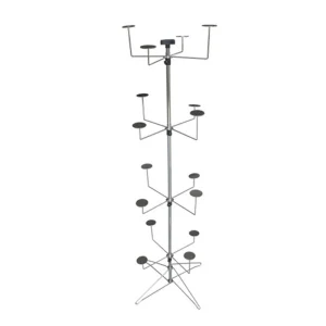 Chrome Hat Display Rack
