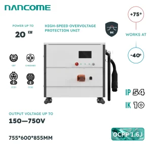 High-Power Nancome 20kw DC Fast Charger for Evs