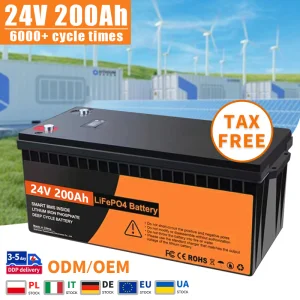 24V 200ah Storage Pack