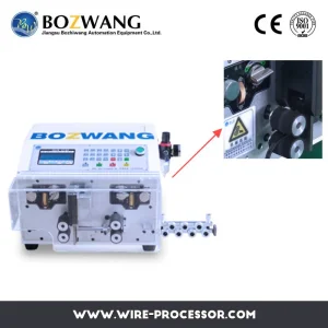 Bzw-882dh Computerized Round Sheathed Wire Cutting and Stripping Machine