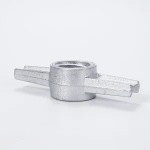 Scaffolding Adjustable Screw Jack Nut Cast Iron Base Handle Jack Nut