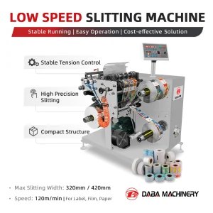Hot Selling Economic Label Slitting Rewinding Machine Narrow Width Self-adhesive Label Paper Slitting Machine