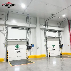 Fastlink Leading Technology Industrial Alloy Increased Security and Protection Stable Structure Design Electric Telescopic Lip Dock Leveler