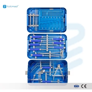 High Quality Orthopedic Surgical Instruments Anterior Cervical Plate System Instrument Set for Spine Surgery