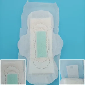 OEM CCSNM1 Customizable Sanitary Towel Functional Chip PE Backfilm Hot-air Nonwoven Topsheet