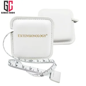 12 Years Factory Custom Hot Selling Mini Black and White Leather Measuring Tape