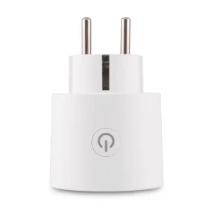 Tipo da UE 16A Tomada Inteligente WiFi Tuya com Controle de Voz Monitor de Potência Consumo de Energia