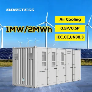 BoostESS 1MW 3MW Modular Bess Container Bidirectional Inverter Grid Battery Energy Storage System Liquid PowerESS Bidirectional