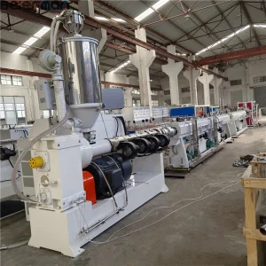 آلة إنتاج خط بثق أنابيب الغاز/الماء من البلاستيك PE/PP/HDPE/PVC/PPR Pert