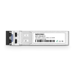 Maintenance-free SFP+ 10Gbps ER 1310nm SMF 40KM Duplex LC Fiber Optic Transceivers