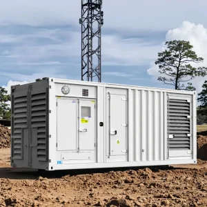 محطة الطاقة 20FT مجموعة مولدات الحاويات 900kVA 720kw مجموعة مولدات الديزل الاحتياطية الصامتة