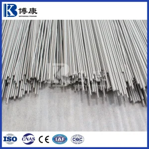 Medical Titanium Round Rod Gr5 Gr23 for Orthopedic Implants