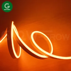 Factory Orange LED Strip DC12V Silicone Neon Flex Light for Indoor Outdoor Commercial Advertising Signboard Shop Logo DIY House Holiday Decoration