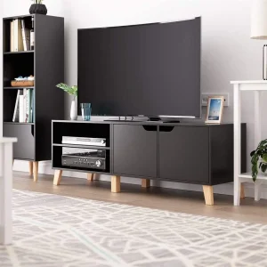 Large TV Stand Modern Media Console