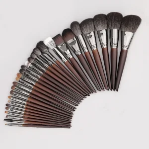 Custom Logo Goat Hair Makeup Brush Set