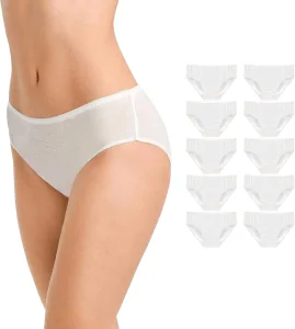 Ropa interior desechable de algodón para mujeres
