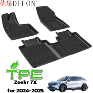 Mats de piso universales para automóviles, accesorio para el automóvil, tapete para el maletero de Zeekr