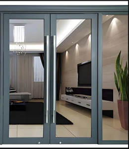 Aluminum Frame Door Minimalist Design