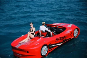 High Speed 5 People Water Sport Jet Car Boat Jet Ski Boat