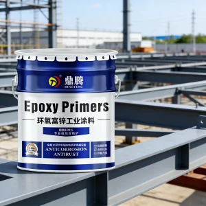 DINGTENG Epoxy Zinc-richp Liquid Coating Primer for Heavy Corrosion Protection of Steel Structures Ships Bridges