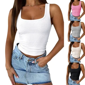 2025 Women's Sleeveless Spring Tank Tops