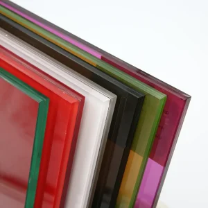 Solar Control Low E Coating Clear Tinted Laminated Glass