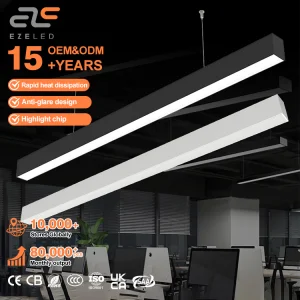 Hot Sale LED Batten Light 20w 30w 40w 50w Indoor Office Hanging Fixture Linear Lighting 2ft 3ft 4ft Led Linear Light