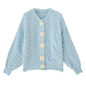 Knitted Cardigan Sweater Jacket