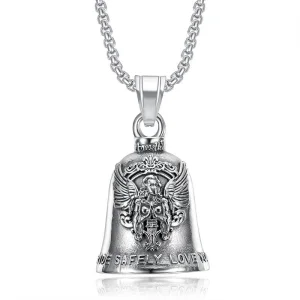 Guardian Angel Bell Necklace