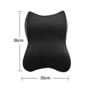 3D Memory Foam Heated Car Seat Neck Support