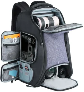 Waterproof Camera Bag with Tripod Strap and Rain