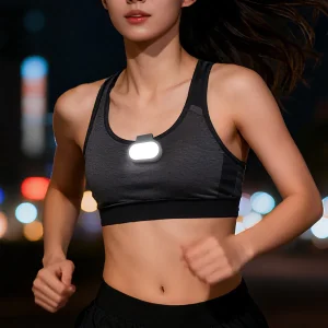Rechargeable Clip on LED Running Light for Sports