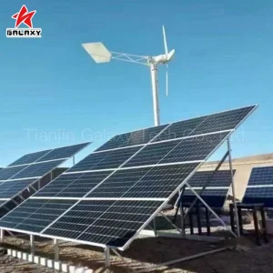 Sistema de Energía Híbrido Eólico Solar