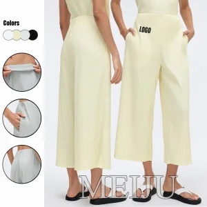 Calças de Moletom Femininas Soltas