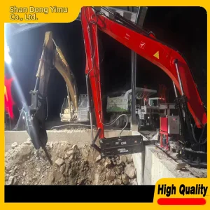 Mining Pedestal Type Hydraulic Breaker Boom Arm System