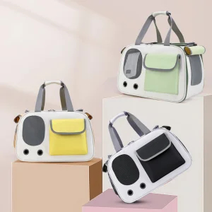 Oxford Breathable Double Shoulder Pet Carrier Bag