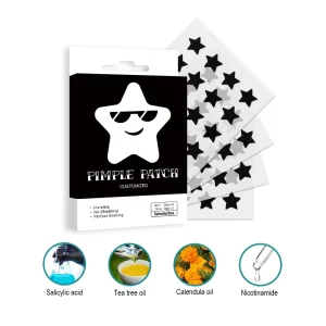 Star Shaped Acne Pimple Hydrocolloid Patches OEM Wholesale Private Label Patch Spot Cover