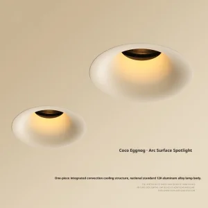 Cocoa-colored LED Deep Cup Anti-glare Spotlight